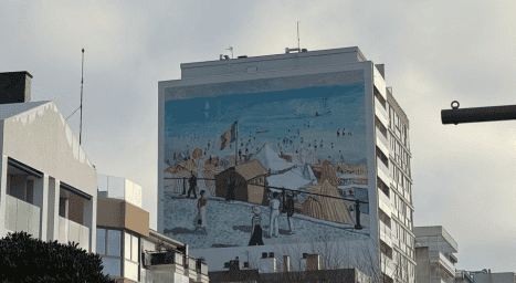 street art plage des Sables d'Olonne