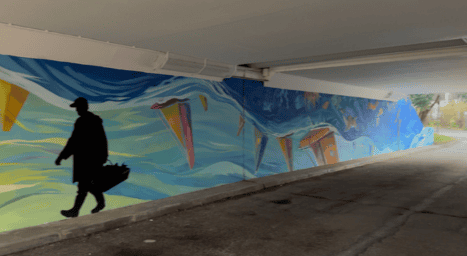 street art parking Olona